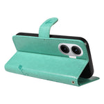 For Xiaomi Poco F7 5G / Xiaomi Redmi Turbo 4 Pro 5G PU Leather Cases Flower Pattern Wallet Stand Phone Cover with Strap