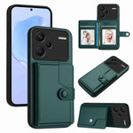 For Xiaomi Redmi Note 13 Pro+ 5G Case RFID Blocking Card Holder Kickstand TPU + PU Leather Phone Back Cover