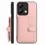 For Xiaomi Redmi Note 13 Pro 4G Case RFID Blocking Card Holder Kickstand TPU + PU Leather Phone Back Cover