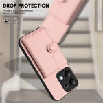 For Xiaomi Redmi Note 13 Pro 4G Case RFID Blocking Card Holder Kickstand TPU + PU Leather Phone Back Cover