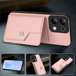 For Xiaomi Redmi Note 13 Pro 4G Case RFID Blocking Card Holder Kickstand TPU + PU Leather Phone Back Cover
