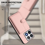 For Xiaomi 14T Pro Case RFID Blocking Card Holder Kickstand TPU + PU Leather Phone Back Cover