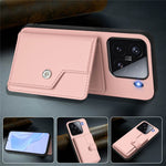For Xiaomi 15 Case RFID Blocking Card Holder Kickstand TPU + PU Leather Phone Back Cover