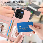 For OnePlus 13T 5G Case RFID Blocking Card Holder Kickstand TPU + PU Leather Phone Back Cover