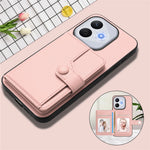 For Honor X70i / Honor 400 Lite 5G Case RFID Blocking Card Holder Kickstand TPU + PU Leather Phone Back Cover