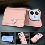 For Honor X70i / Honor 400 Lite 5G Case RFID Blocking Card Holder Kickstand TPU + PU Leather Phone Back Cover