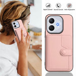 For Honor X70i / Honor 400 Lite 5G Case RFID Blocking Card Holder Kickstand TPU + PU Leather Phone Back Cover