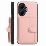 For Xiaomi Poco F7 5G / Redmi Turbo 4 Pro 5G Case RFID Blocking Card Holder Kickstand TPU + PU Leather Phone Back Cover
