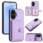 For Xiaomi Poco F7 5G / Redmi Turbo 4 Pro 5G Case RFID Blocking Card Holder Kickstand TPU + PU Leather Phone Back Cover