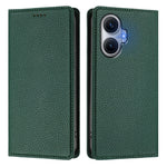 For Xiaomi Poco F7 5G / Redmi Turbo 4 Pro 5G Wallet Case RFID Blocking Litchi Texture Leather Mobile Cover