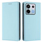 For Xiaomi Poco X6 5G / Xiaomi Redmi Note 13 Pro 5G Wallet Case RFID Blocking Litchi Texture Leather Mobile Cover