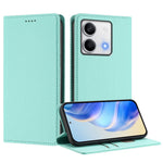 Xiaomi Redmi Note 13 5G (Kina) / Xiaomi Redmi Note 13 5G plånboksfodral RFID-blockerande läder med litchitextur