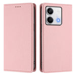 Xiaomi Redmi Note 13 5G (Kina) / Xiaomi Redmi Note 13 5G plånboksfodral RFID-blockerande läder med litchitextur