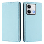 Xiaomi Redmi Note 13 5G (Kina) / Xiaomi Redmi Note 13 5G plånboksfodral RFID-blockerande läder med litchitextur