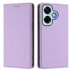 For Xiaomi Redmi Note 13 4G Wallet Case RFID Blocking Litchi Texture Leather Mobile Cover