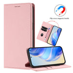 OnePlus Nord CE4 Lite 5G Plånboksfodral RFID-blockerande Litchitexturerat Läder Mobilskal