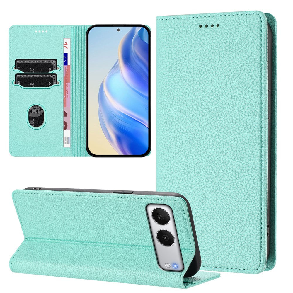 For OnePlus Nord 4 Wallet Case RFID Blocking Litchi Texture Leather Mobile Cover