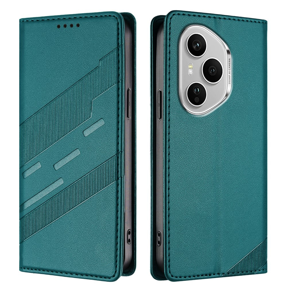 For Honor 400 Pro 5G (Global) Telefoncovers Punk Style Imprinted Wallet Stand Lædercover