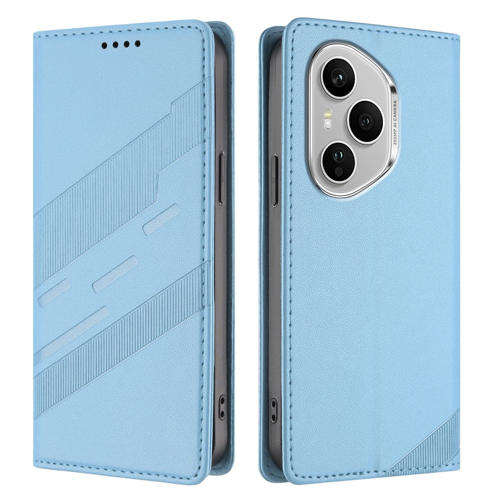 For Honor 400 Pro 5G (Global) Telefoncovers Punk Style Imprinted Wallet Stand Lædercover