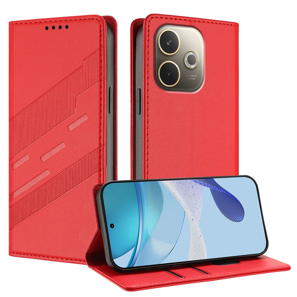 For Oppo A5 Pro 5G (Global) Phone Cases Punk Style Imprinted Wallet Stand Leather Cover