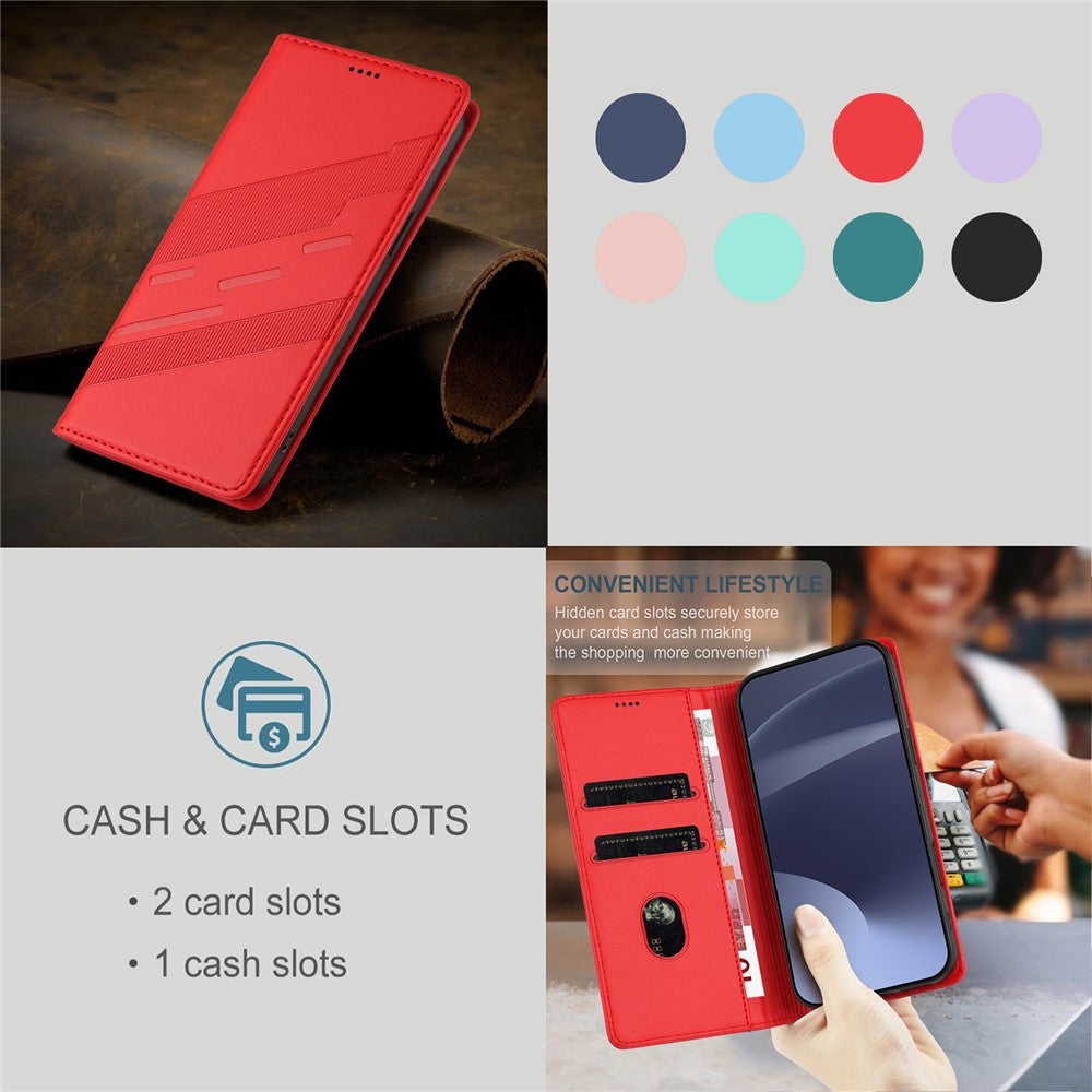 For Motorola Edge 60 5G Phone Cases Punk Style Imprinted Wallet Stand Leather Cover