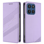 For Motorola Edge 60 5G Phone Cases Punk Style Imprinted Wallet Stand Leather Cover