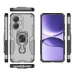 WANLONFENG För Xiaomi Poco F7 5G / Redmi Turbo 4 Pro 5G mobilskal PC TPU Baksida Stativ med Härdat Glas