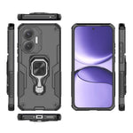 WANLONFENG För Xiaomi Poco F7 5G / Redmi Turbo 4 Pro 5G mobilskal PC TPU Baksida Stativ med Härdat Glas