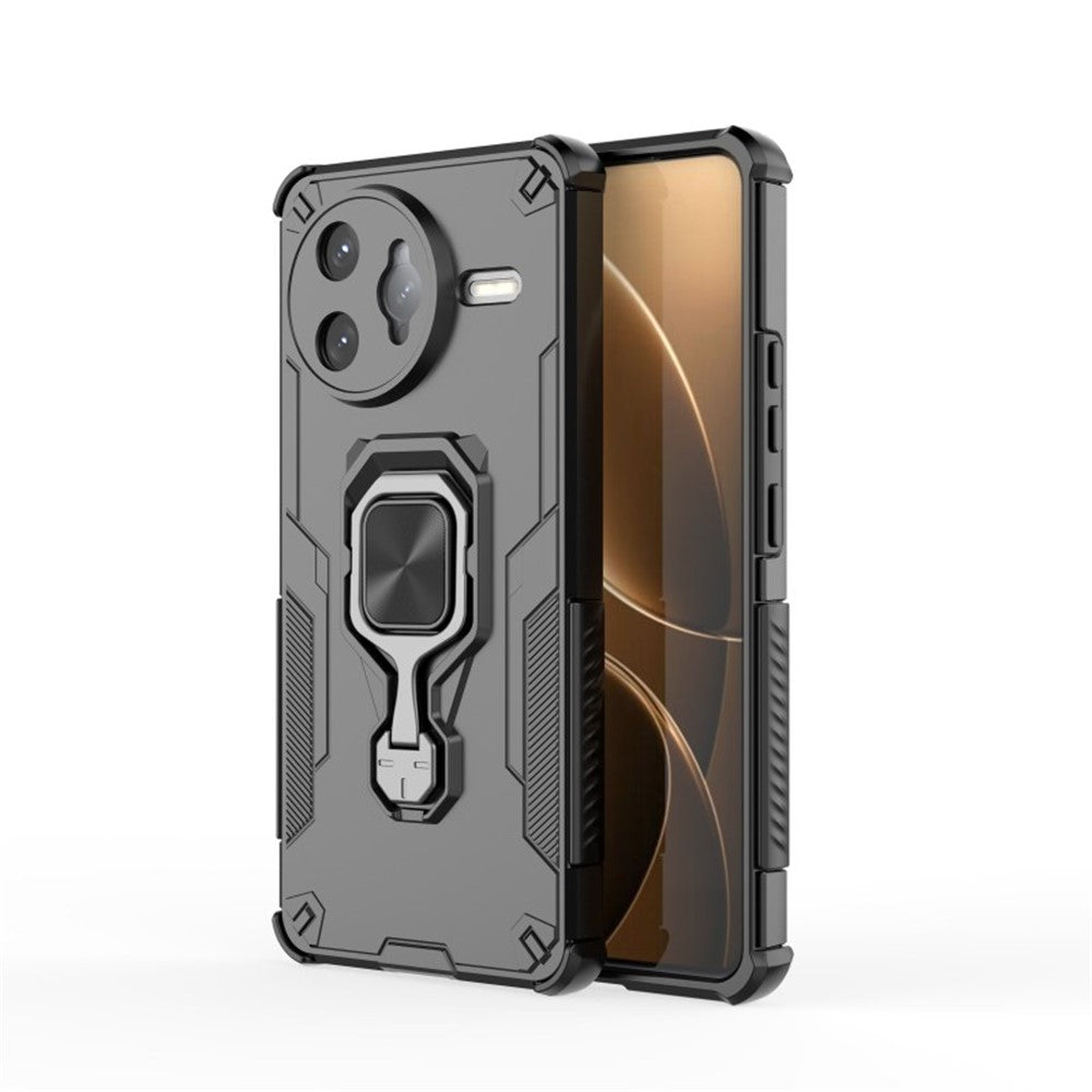 WANLONFENG För Xiaomi Poco F7 Ultra 5G / Xiaomi Redmi K80 Pro 5G mobilskal PC TPU Baksida Stativ med Härdat Glas