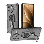 WANLONFENG För Xiaomi Poco F7 Ultra 5G / Xiaomi Redmi K80 Pro 5G mobilskal PC TPU Baksida Stativ med Härdat Glas