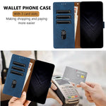 For Xiaomi Redmi Note 13 4G Leather Case Triangle Patchwork Wallet Stand Shockproof Phone Cover