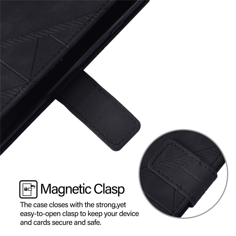 For Oppo Find X8 Ultra 5G Leather Case with Hand Strap Wallet Stand Phone Cover