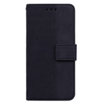 Samsung Galaxy A14 5G / A14 4G Geometrimönster Präglat Plånboksfodral i PU-läder + TPU-fodral med rem