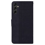 Samsung Galaxy A14 5G / A14 4G Geometrimönster Präglat Plånboksfodral i PU-läder + TPU-fodral med rem
