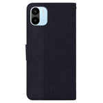 For Xiaomi Redmi A1 4G / A2 4G Geometry Pattern Imprinted PU Leather Stand Case Drop-proof Protective Phone Wallet Cover with Strap