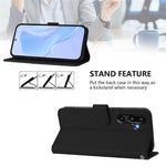 Til Samsung Galaxy M16 5G / Galaxy F16 5G Solid Farve Pung Læder Telefoncover med Rem