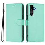 Til Samsung Galaxy M16 5G / Galaxy F16 5G Solid Farve Pung Læder Telefoncover med Rem
