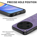 For Oppo Find X8 Ultra 5G Case Shockproof Slim Retro Leather Phone Back Cover