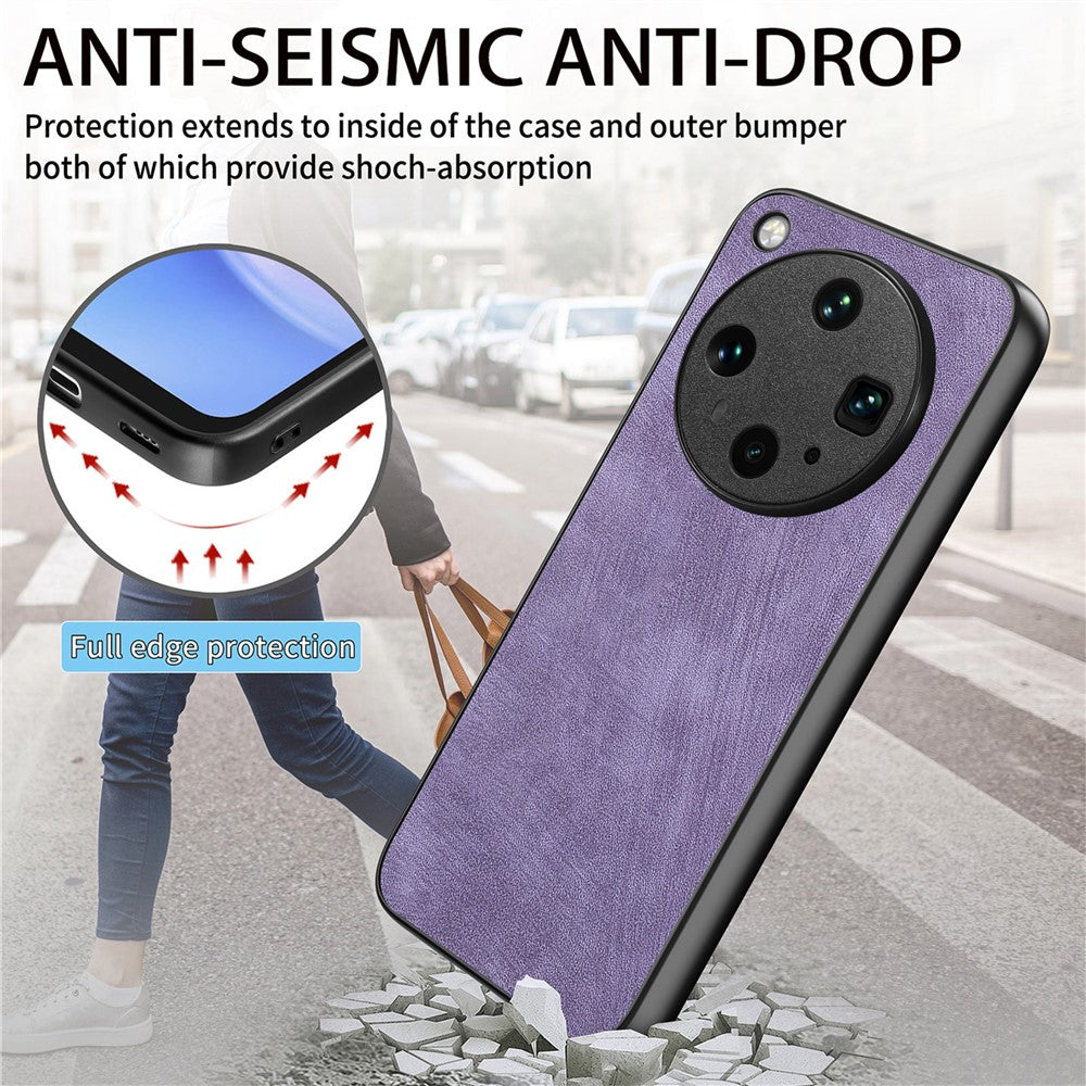 For Oppo Find X8 Ultra 5G Case Shockproof Slim Retro Leather Phone Back Cover