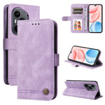 For Honor 400 Pro 5G (Global) Leather Wallet Cases Skin Touch Phone Cover Stand with Strap
