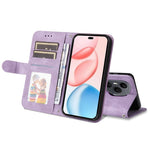 For Honor 400 Pro 5G (Global) Leather Wallet Cases Skin Touch Phone Cover Stand with Strap