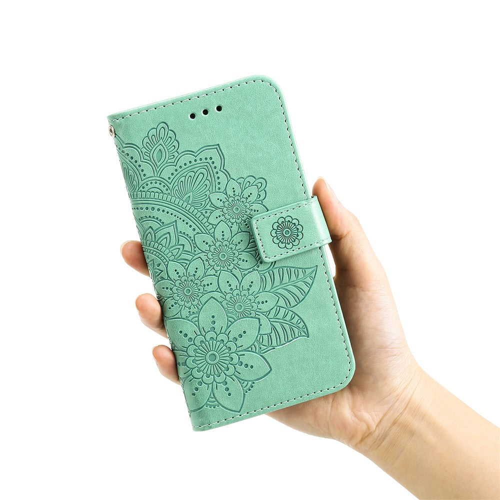 For Honor 400 Pro 5G (Global) Case Floral Pattern PU Leather Wallet Stand Phone Cover