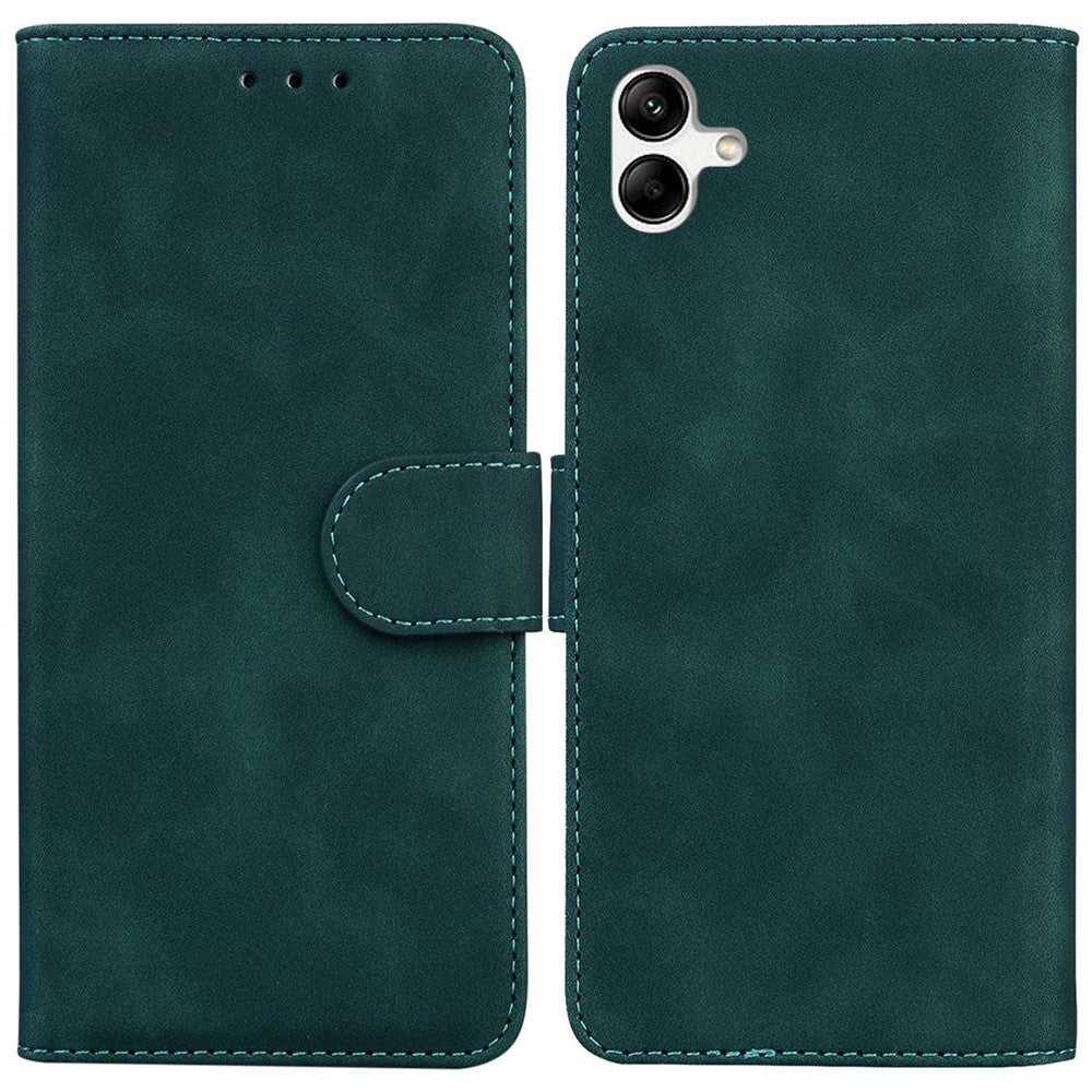 Smartphonecover til Samsung Galaxy A04 4G (164,4 x 76,3 x 9,1 mm), Flip Wallet Cover i PU-læder med standerfunktion
