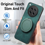 For Oppo Find X8s 5G Phone Case with Rotating Kickstand Stress Relief Retro Leather Back Cover