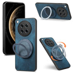For Oppo Find X8s 5G Phone Case with Rotating Kickstand Stress Relief Retro Leather Back Cover