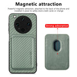 For Oppo Find X8 Ultra 5G Case Magnetic Detachable Card Holder Phone Back Cover