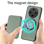 For Oppo Find X8 Ultra 5G Case Magnetic Detachable Card Holder Phone Back Cover
