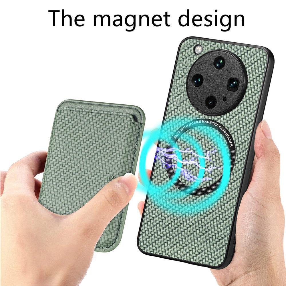 For Oppo Find X8 Ultra 5G Case Magnetic Detachable Card Holder Phone Back Cover