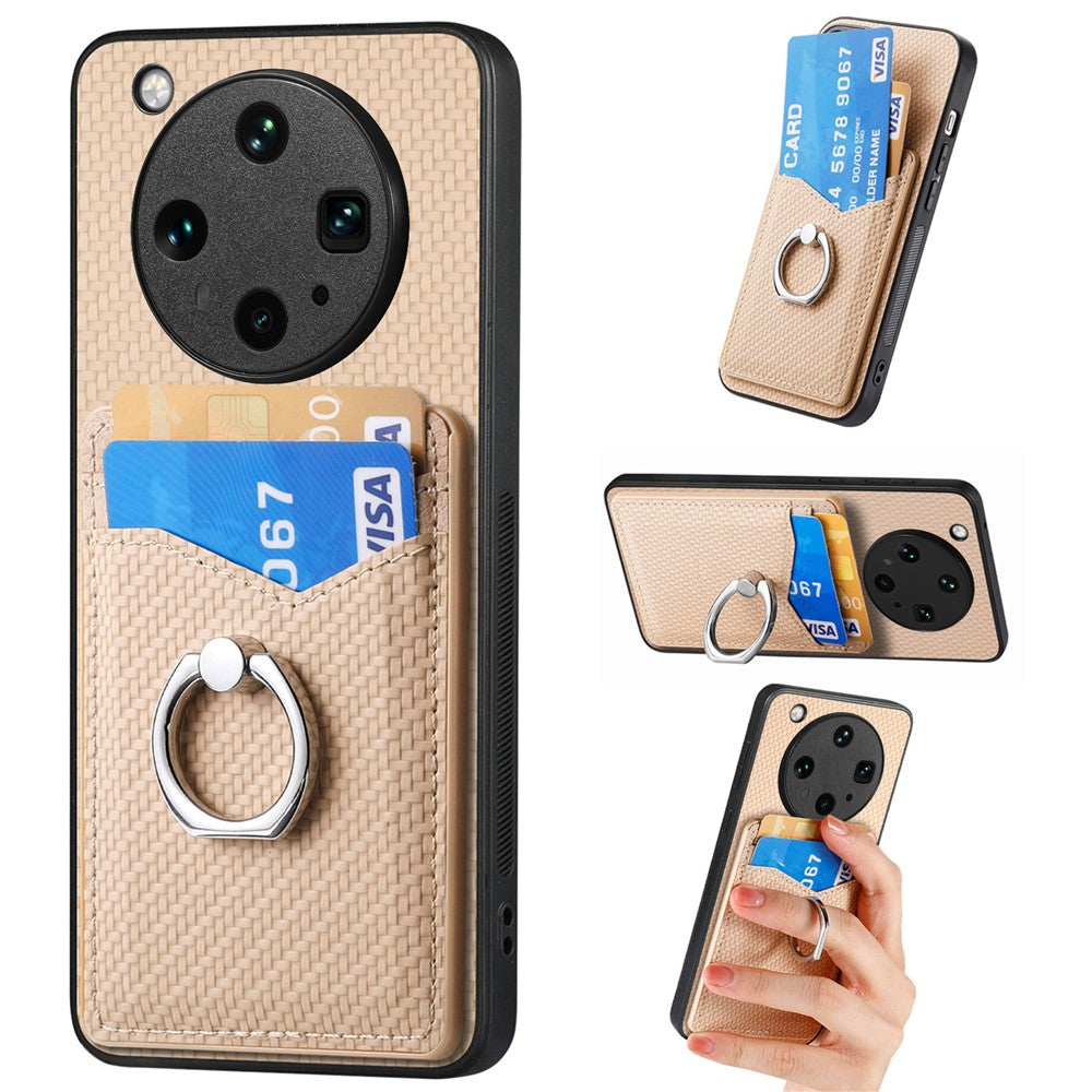 For Oppo Find X8 Ultra 5G Case Card Slots Ring Holder Kickstand Phone Cover