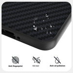 ABEEL For Xiaomi 15S Pro Magnetic Case Carbon Fiber Texture Back Cover